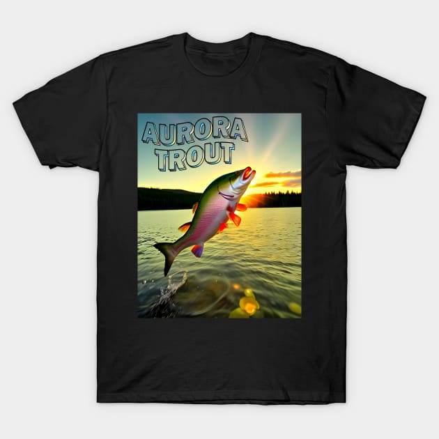 Aurora Trout T-Shirt by Jaymz Weiss Designz